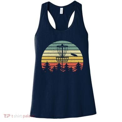 Disc Golf Retro Vintage Frisbee Design Women's Tank Top