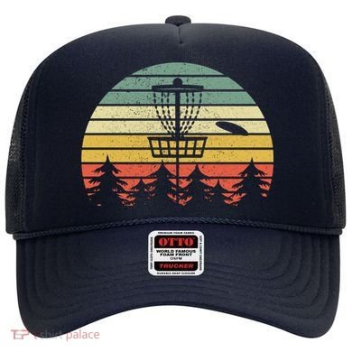 Disc Golf Retro Vintage Frisbee Design Hat