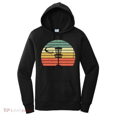 Disc Golf Retro Frisbee Golf Disc Sport Gift Women's Hoodie