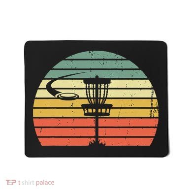Disc Golf Retro Frisbee Golf Disc Sport Gift Mousepad