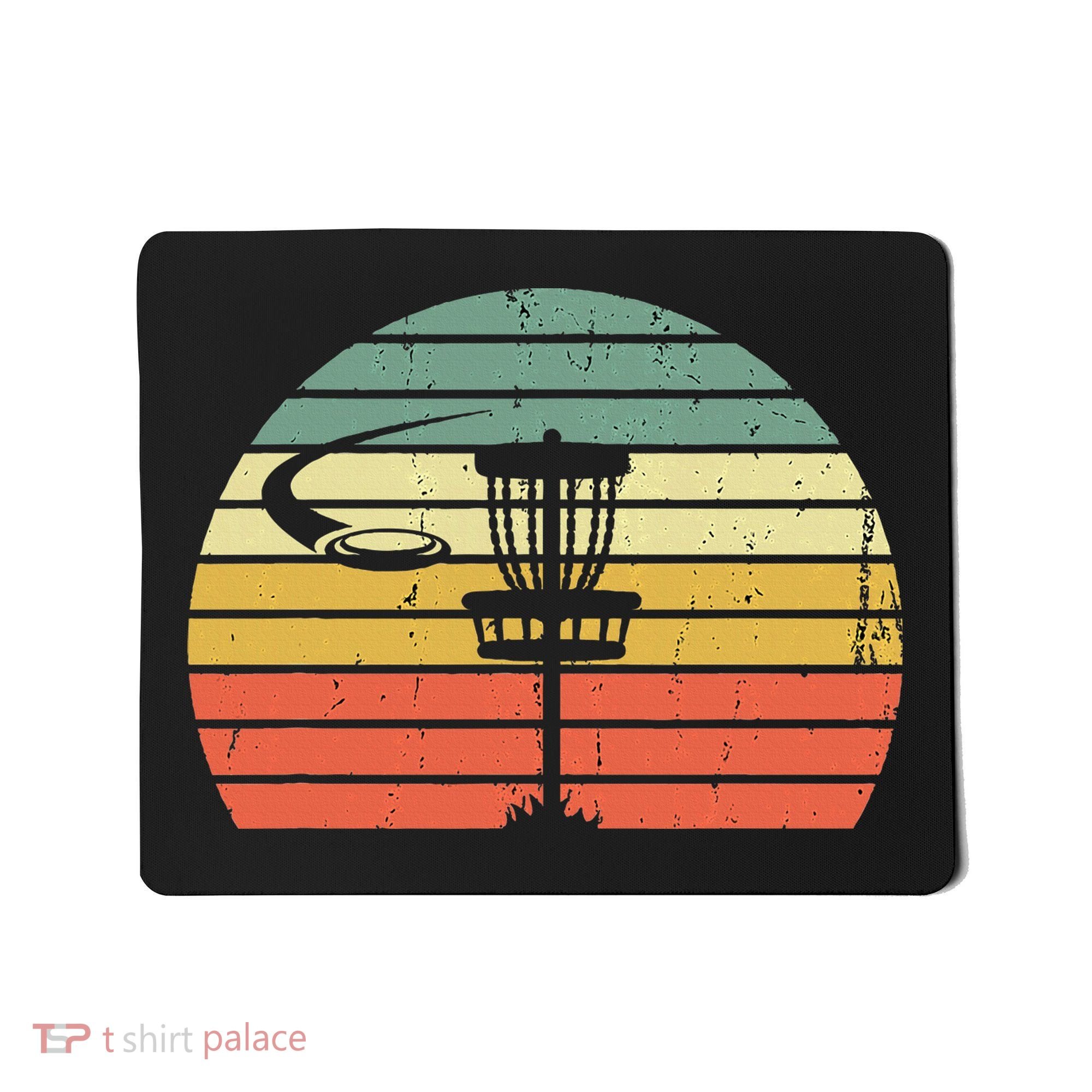 Disc Golf Retro Frisbee Golf Disc Sport Gift Mousepad