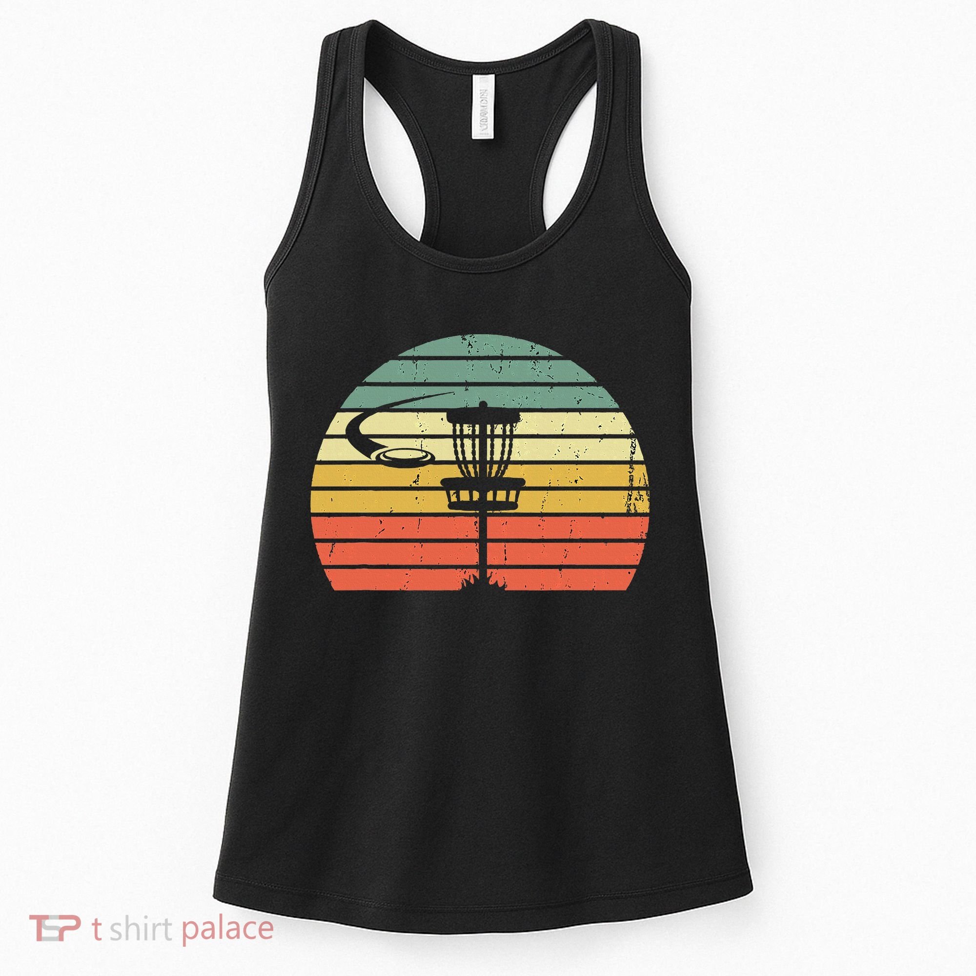 Disc Golf Retro Frisbee Golf Disc Sport Gift Women's Tank Top