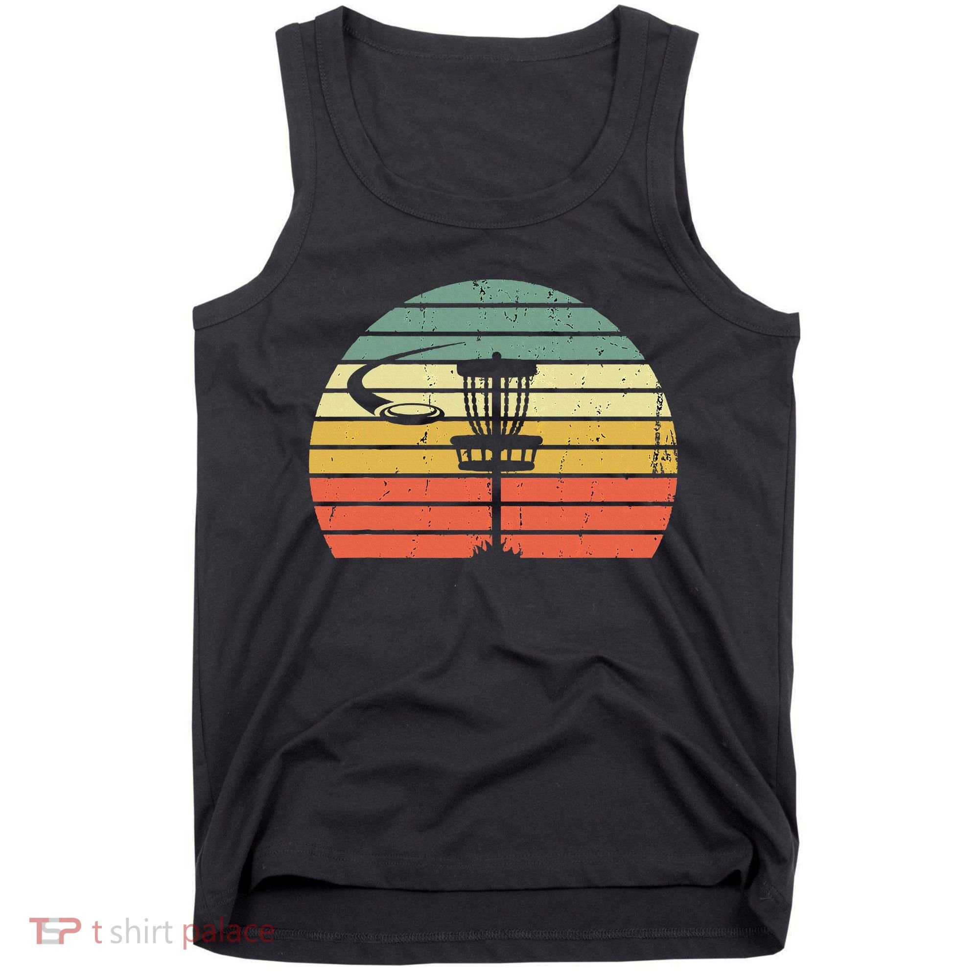 Disc Golf Retro Frisbee Golf Disc Sport Gift Tank Top