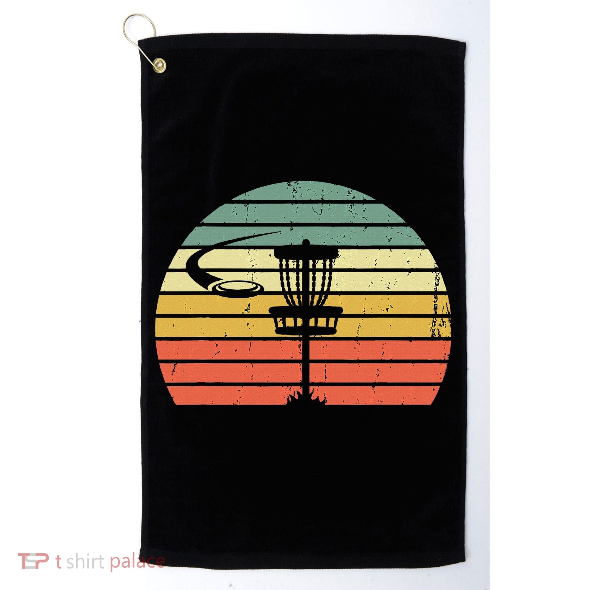 Disc Golf Retro Frisbee Golf Disc Sport Gift Golf Towel