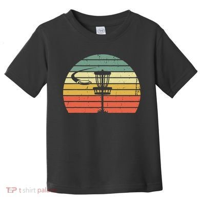 Disc Golf Retro Frisbee Golf Disc Sport Gift Toddler T-Shirt