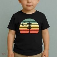 Disc Golf Retro Frisbee Golf Disc Sport Gift Toddler T-Shirt thumb 2