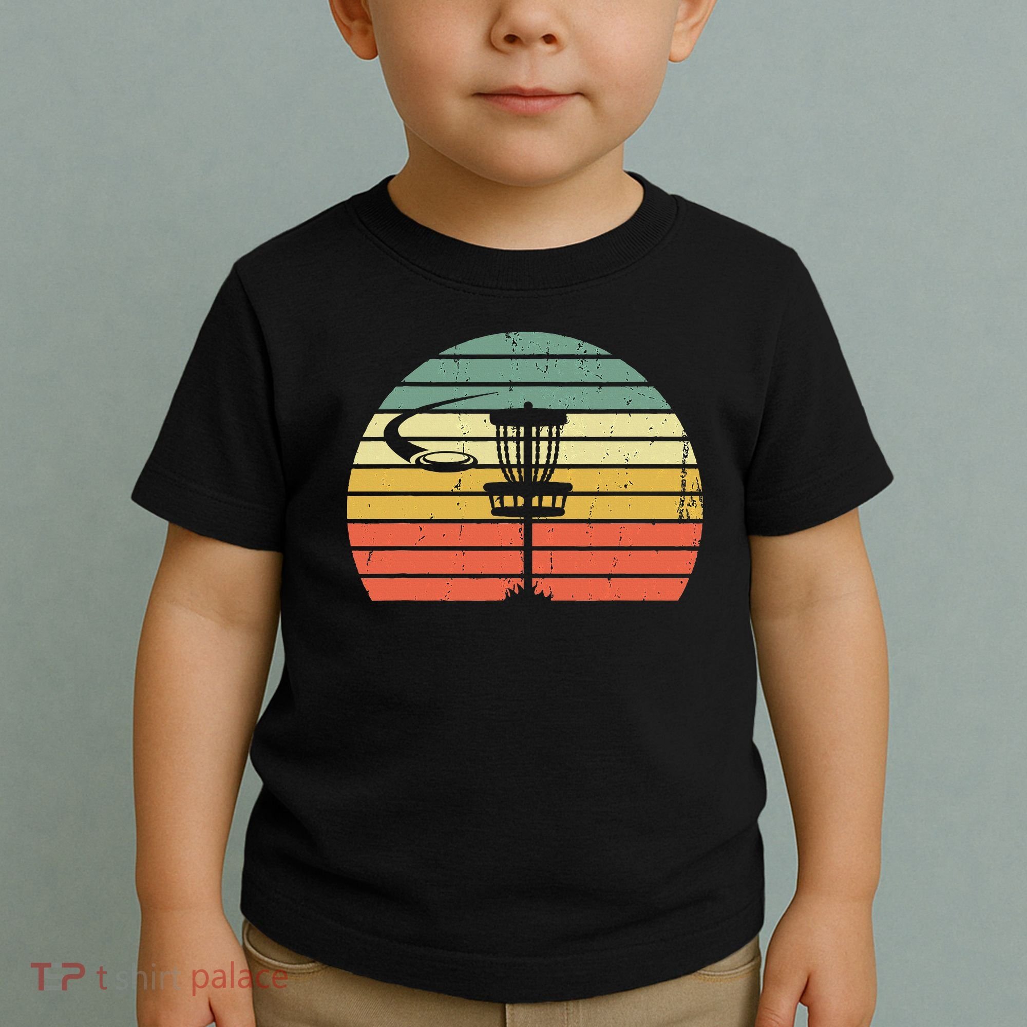 Disc Golf Retro Frisbee Golf Disc Sport Gift Toddler T-Shirt