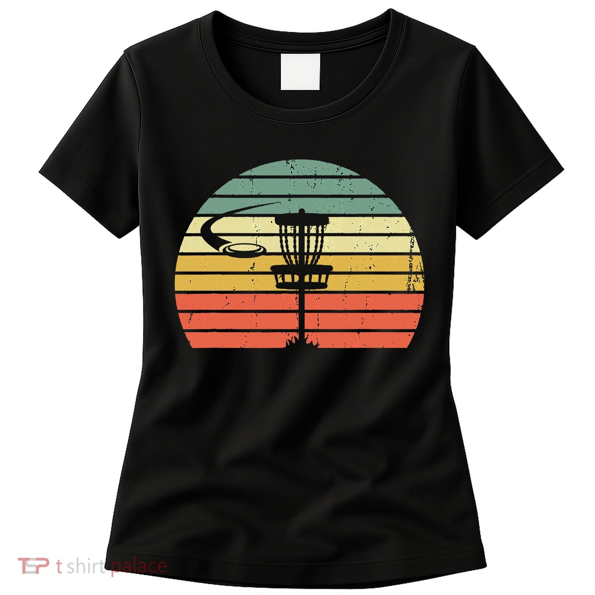 Disc Golf Retro Frisbee Golf Disc Sport Gift Women's T-Shirt