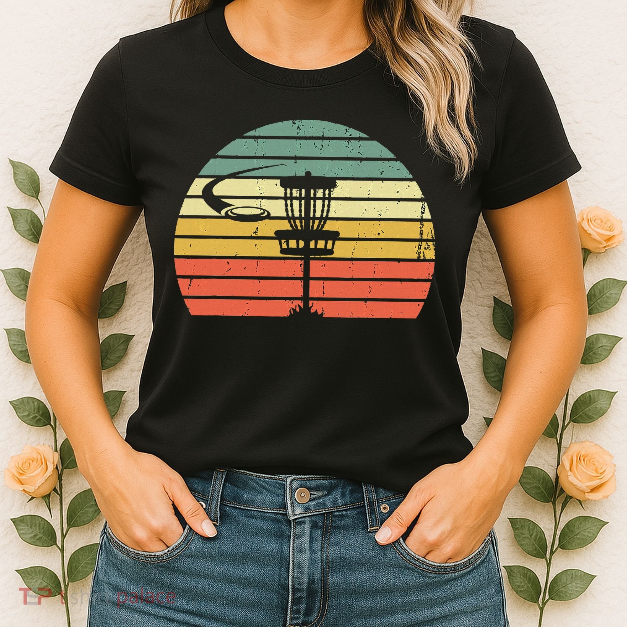 Disc Golf Retro Frisbee Golf Disc Sport Gift Women's T-Shirt