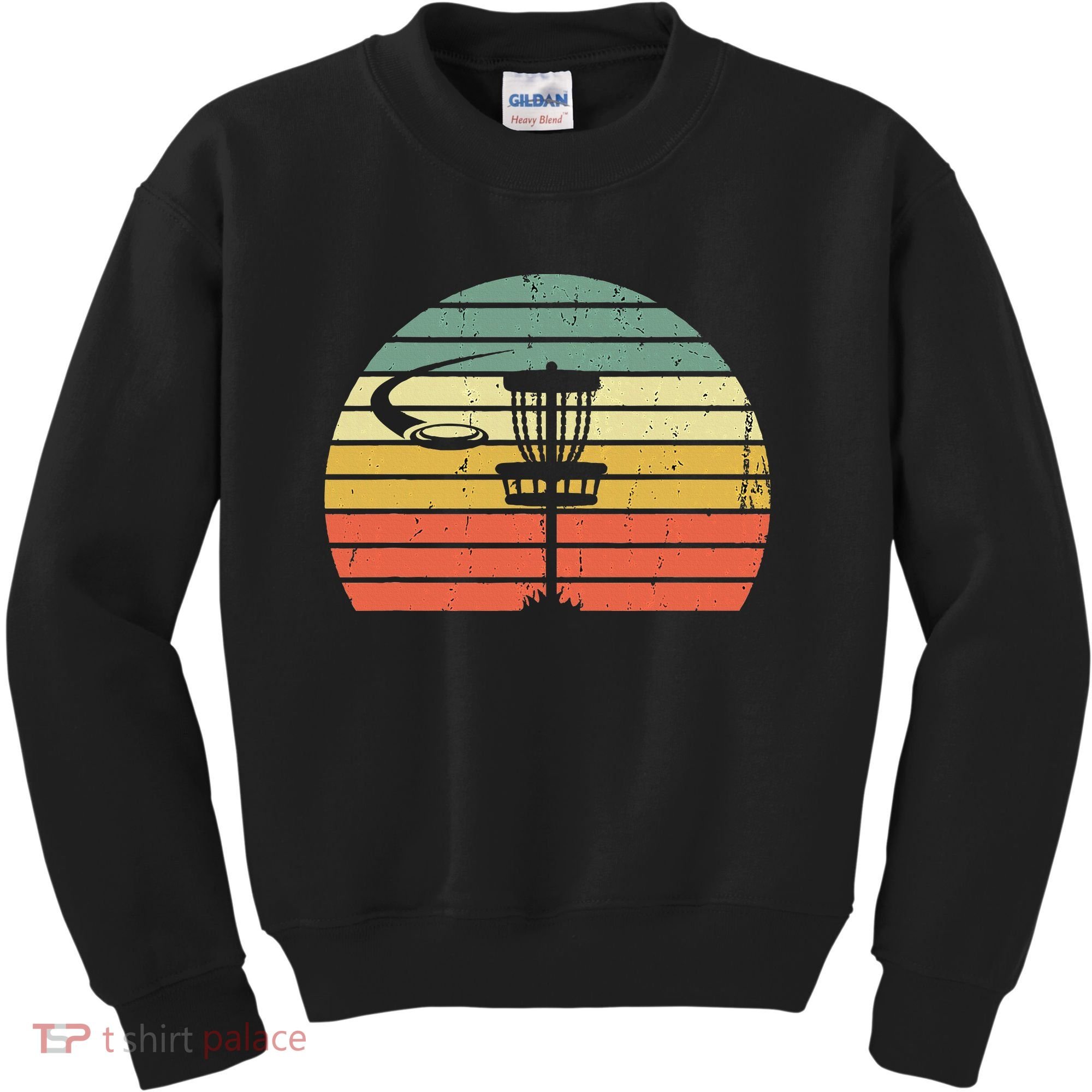Disc Golf Retro Frisbee Golf Disc Sport Gift Kids Sweatshirt