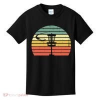 Disc Golf Retro Frisbee Golf Disc Sport Gift Kids T-Shirt thumb 0