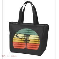 Disc Golf Retro Frisbee Golf Disc Sport Gift Tote Bag thumb 3