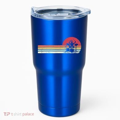 Drummer Gift Retro Style Drum Player Funny Gift Tumbler