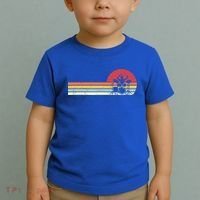 Drummer Gift Retro Style Drum Player Funny Gift Toddler T-Shirt thumb 2