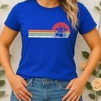 Drummer Gift Retro Style Drum Player Funny Gift Women's T-Shirt thumb 2