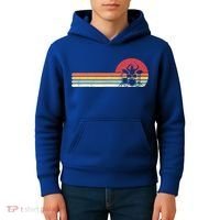 Drummer Gift Retro Style Drum Player Funny Gift Kids Hoodie thumb 4