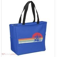 Drummer Gift Retro Style Drum Player Funny Gift Tote Bag thumb 2