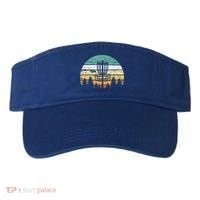 Disc Golf Retro Shirt, Sunset Vintage Frisbee Golf Visor thumb 0