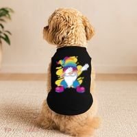 Dabbing Gnome Rainbow Doggie Tank thumb 2