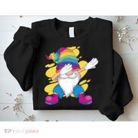 Dabbing Gnome Rainbow Sweatshirt thumb 2