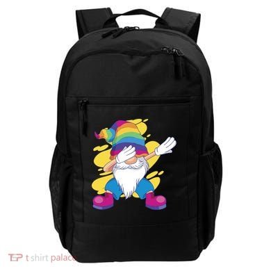 Dabbing Gnome Rainbow Backpack