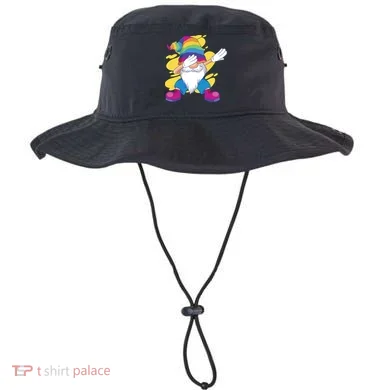 Dabbing Gnome Rainbow Bucket Hat