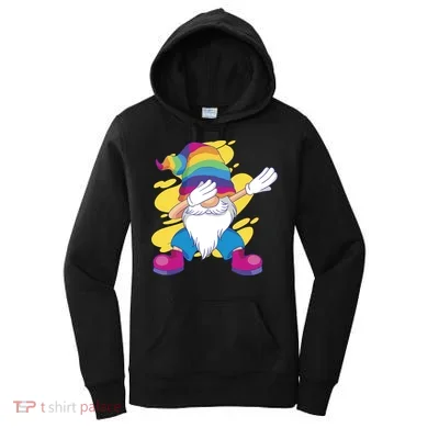 Dabbing Gnome Rainbow Women's Hoodie