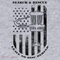 Disc Golf Rescue Squad Never Lose a Disc Black Women's Sweatshirt thumb 2
