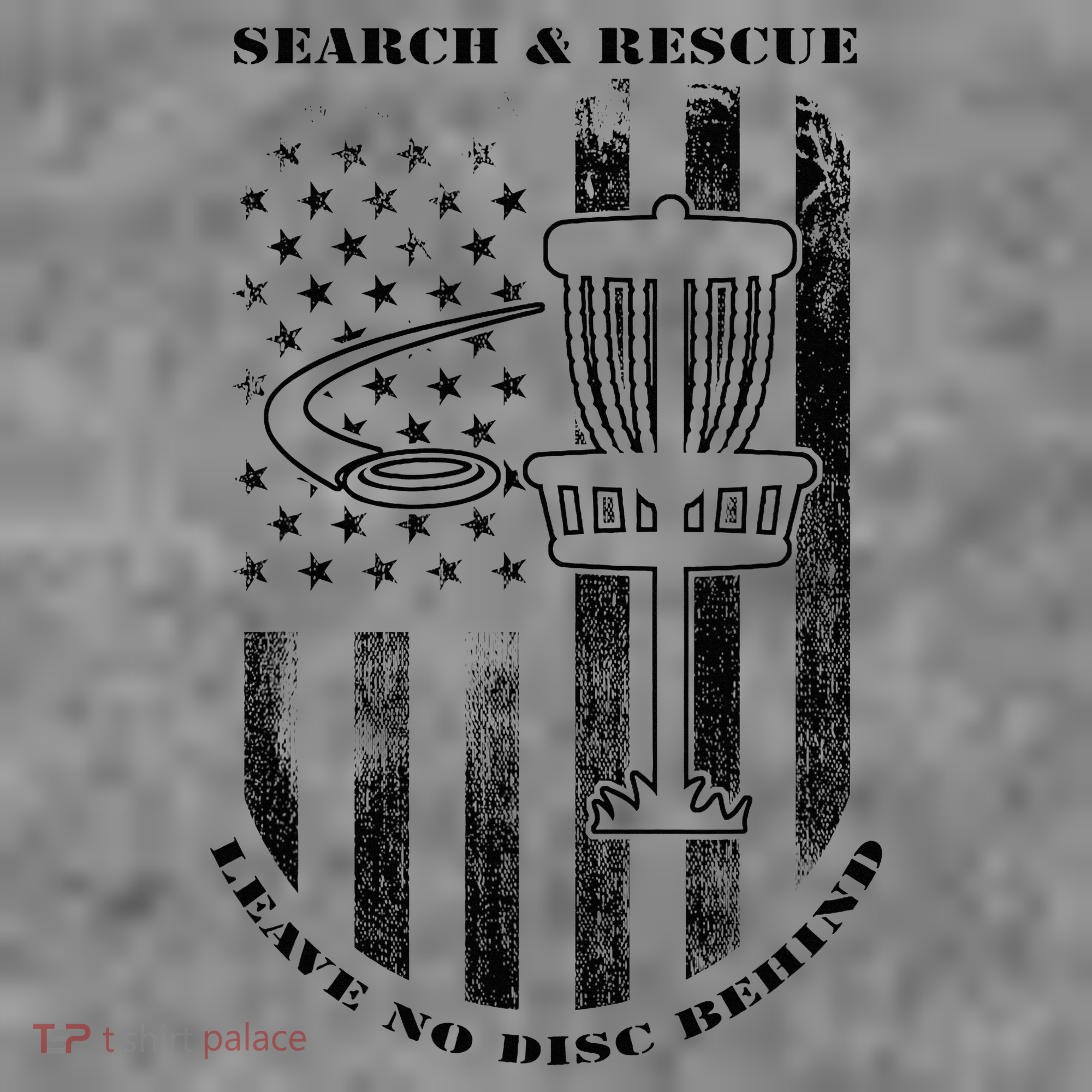 Disc Golf Rescue Squad Never Lose a Disc Black Toddler Hoodie