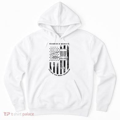 Disc Golf Rescue Squad Never Lose a Disc Black Hoodie
