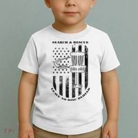 Disc Golf Rescue Squad Never Lose a Disc Black Toddler T-Shirt thumb 2