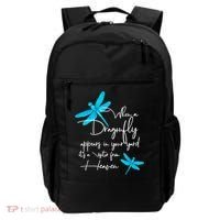 Dragonfly Gift Spiritual Faith Dragonflies Backpack thumb 0