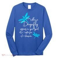 Dragonfly Gift Spiritual Faith Dragonflies Long Sleeve Shirt thumb 0