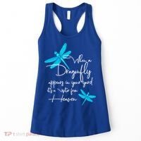 Dragonfly Gift Spiritual Faith Dragonflies Women's Tank Top thumb 0