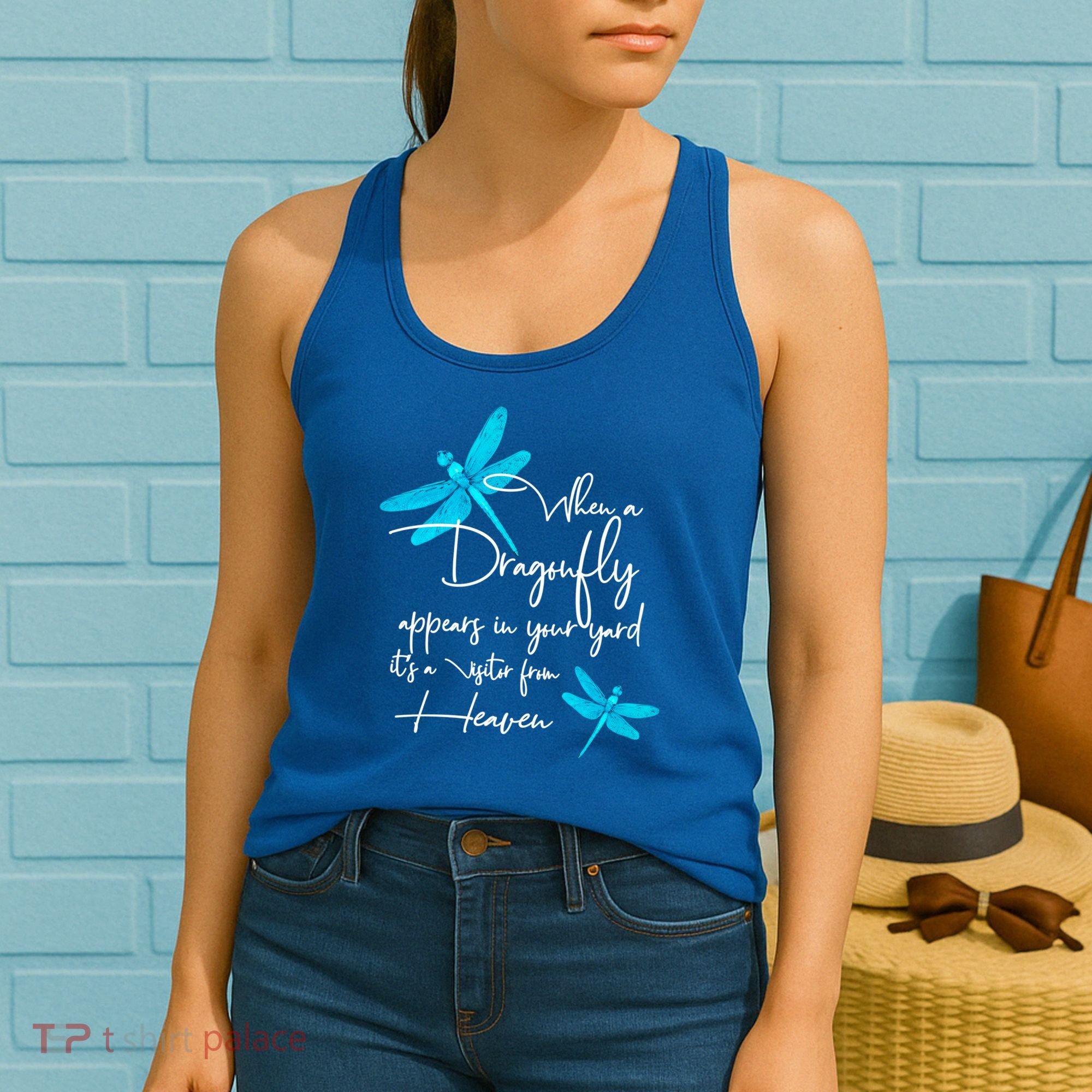 Dragonfly Gift Spiritual Faith Dragonflies Women's Tank Top