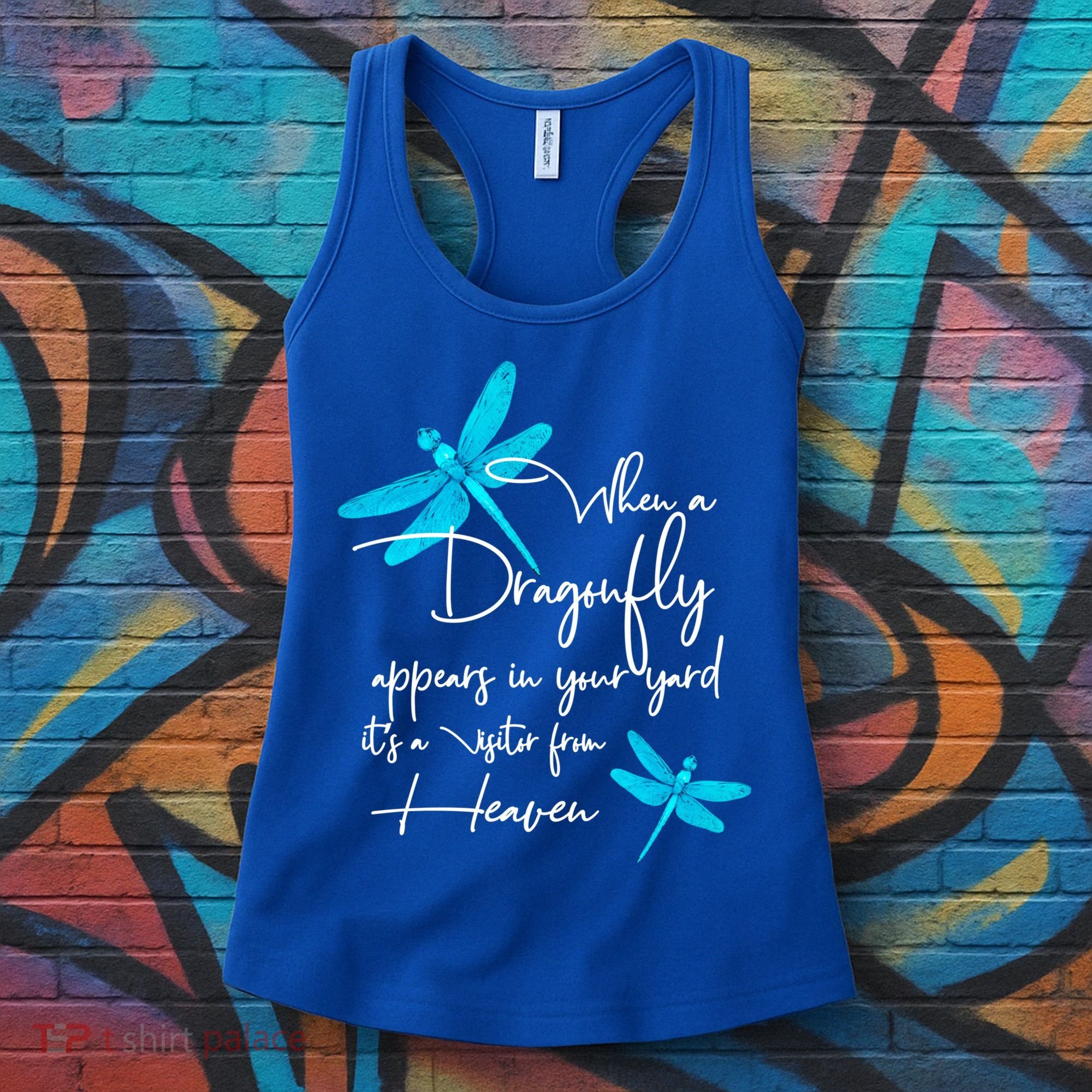 Dragonfly Gift Spiritual Faith Dragonflies Women's Tank Top
