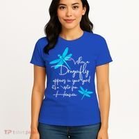 Dragonfly Gift Spiritual Faith Dragonflies Women's T-Shirt thumb 4