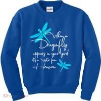Dragonfly Gift Spiritual Faith Dragonflies Kids Sweatshirt thumb 0