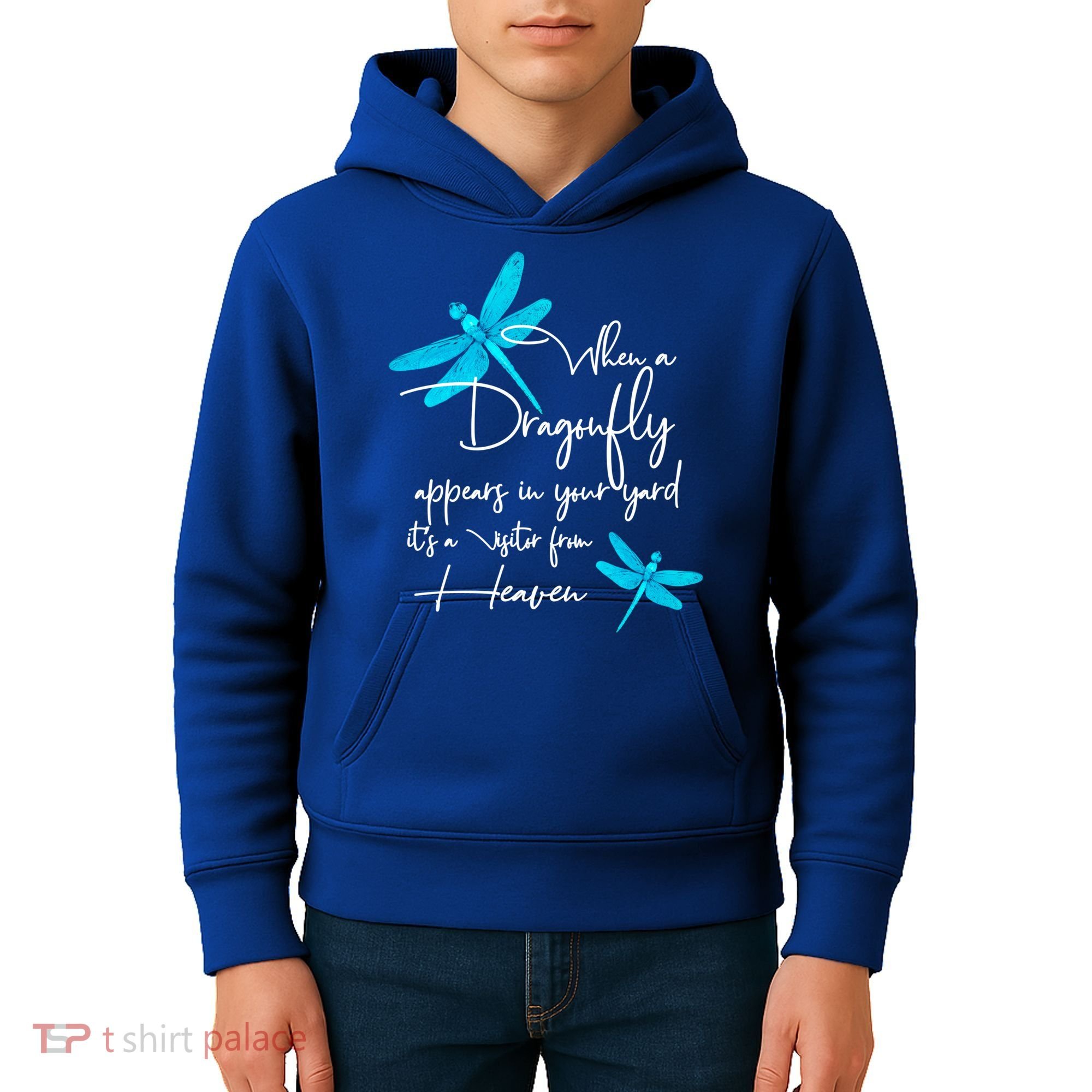 Dragonfly Gift Spiritual Faith Dragonflies Kids Hoodie