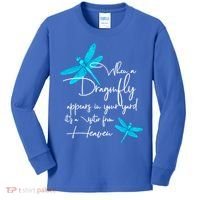 Dragonfly Gift Spiritual Faith Dragonflies Kids Long Sleeve Shirt thumb 0