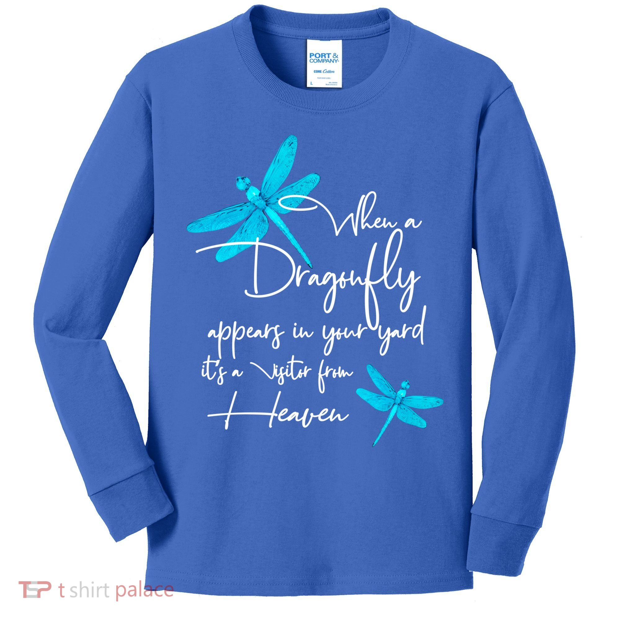 Dragonfly Gift Spiritual Faith Dragonflies Kids Long Sleeve Shirt