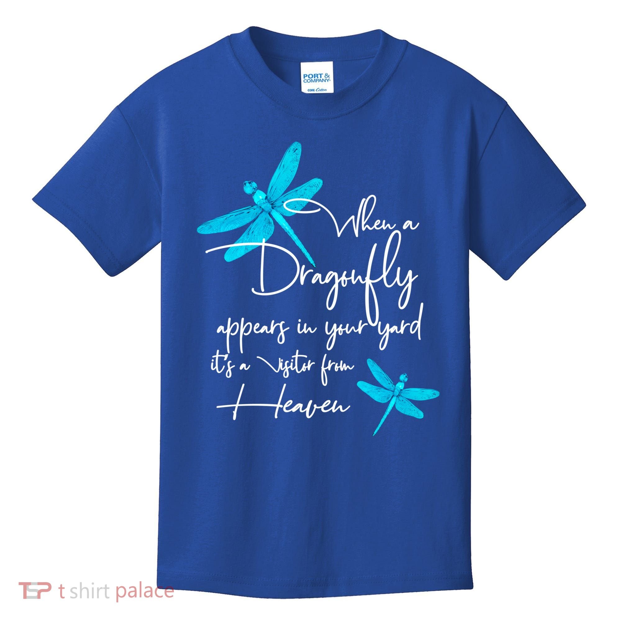 Dragonfly Gift Spiritual Faith Dragonflies Kids T-Shirt