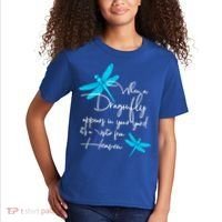 Dragonfly Gift Spiritual Faith Dragonflies Kids T-Shirt thumb 2
