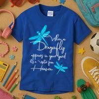 Dragonfly Gift Spiritual Faith Dragonflies Kids T-Shirt thumb 3