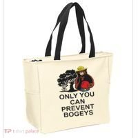 Disc Golf S Only You Can Prevent Bogeys Disc Golf . Tote Bag thumb 2