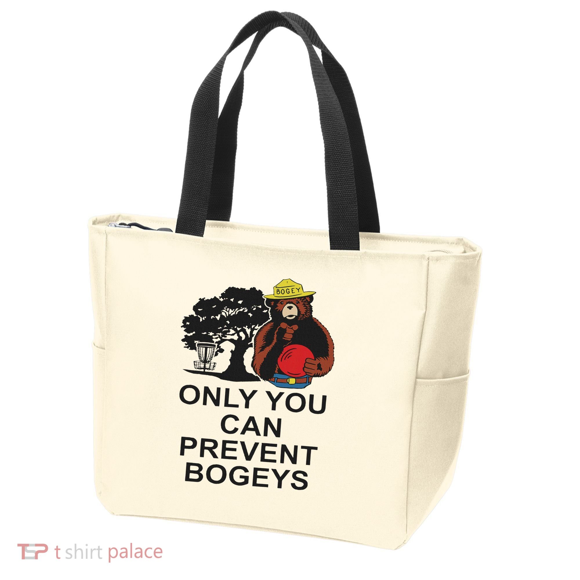 Disc Golf S Only You Can Prevent Bogeys Disc Golf . Tote Bag
