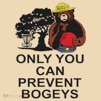 Disc Golf S Only You Can Prevent Bogeys Disc Golf . Tote Bag thumb 4