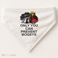 Disc Golf S Only You Can Prevent Bogeys Disc Golf . USA-Made Doggie Bandana thumb 0