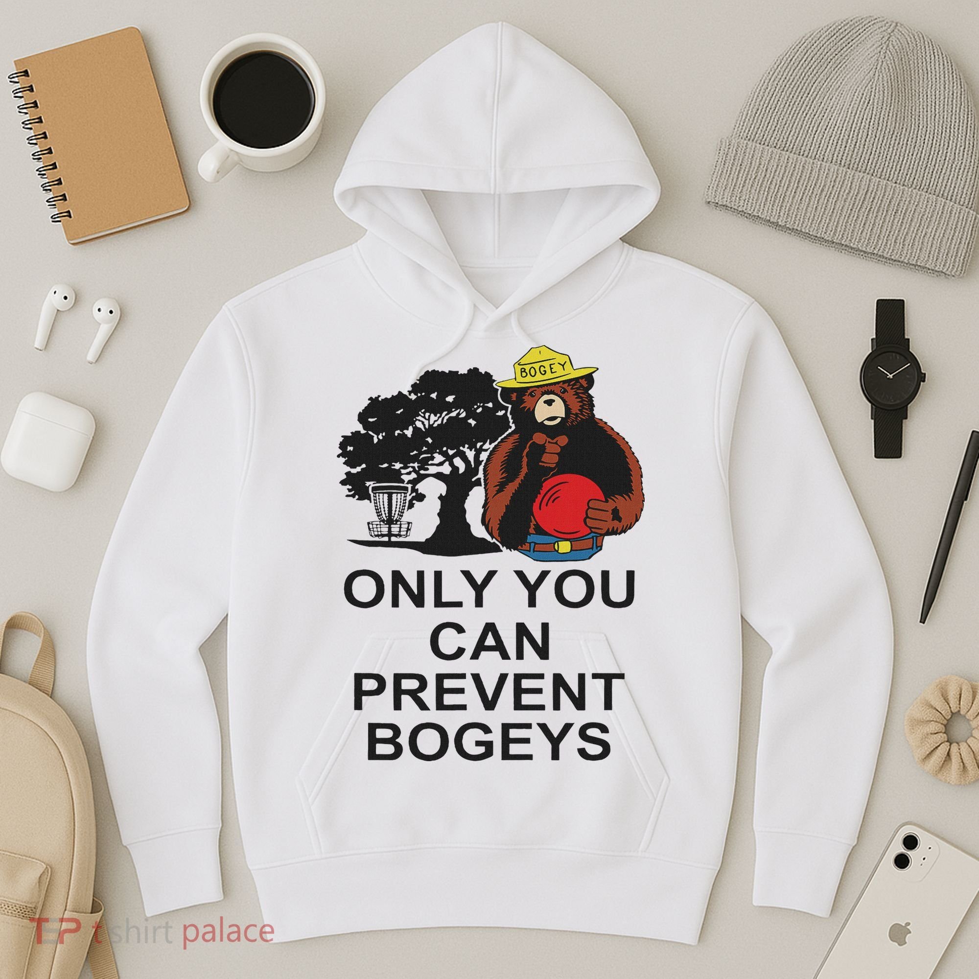 Disc Golf S Only You Can Prevent Bogeys Disc Golf . Hoodie