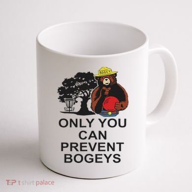 Disc Golf S Only You Can Prevent Bogeys Disc Golf . Coffee Mug back